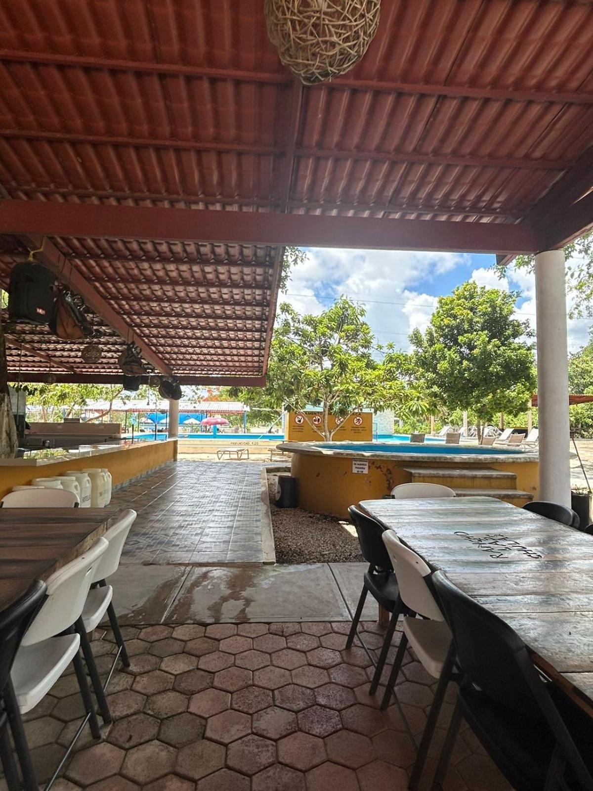 Ranch Las Chulas Hotel And Restaurant Puerto Morelos Eksteriør bilde
