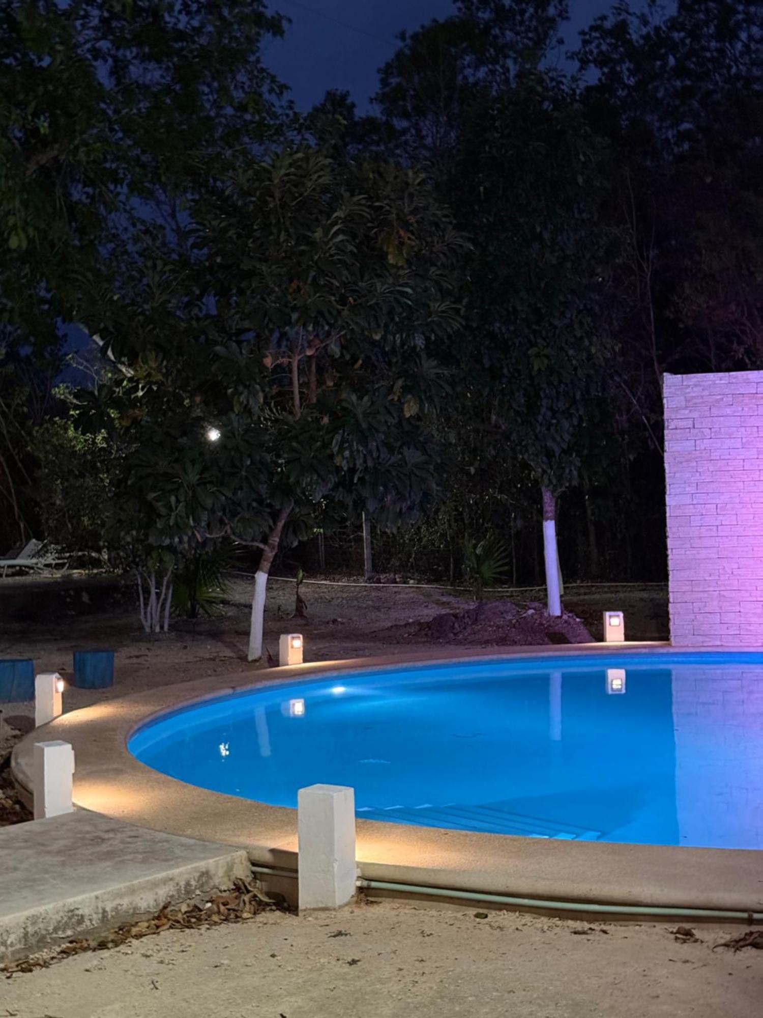 Ranch Las Chulas Hotel And Restaurant Puerto Morelos Eksteriør bilde